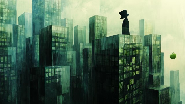 Surreal Skyscrapers of Translucent Terminal Windows