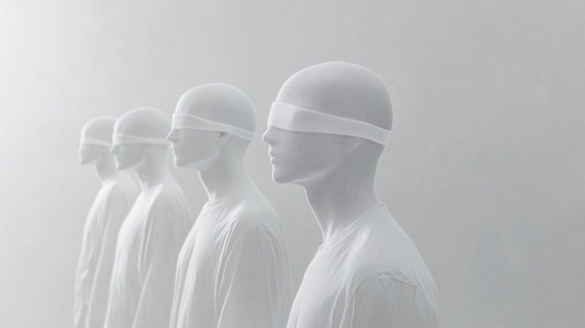 Blind Individuals in Minimal Cinematic Scene